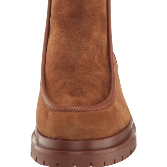 Chic Ralph Lauren Brown Suede Ankle Boots - Picture 4 of 6